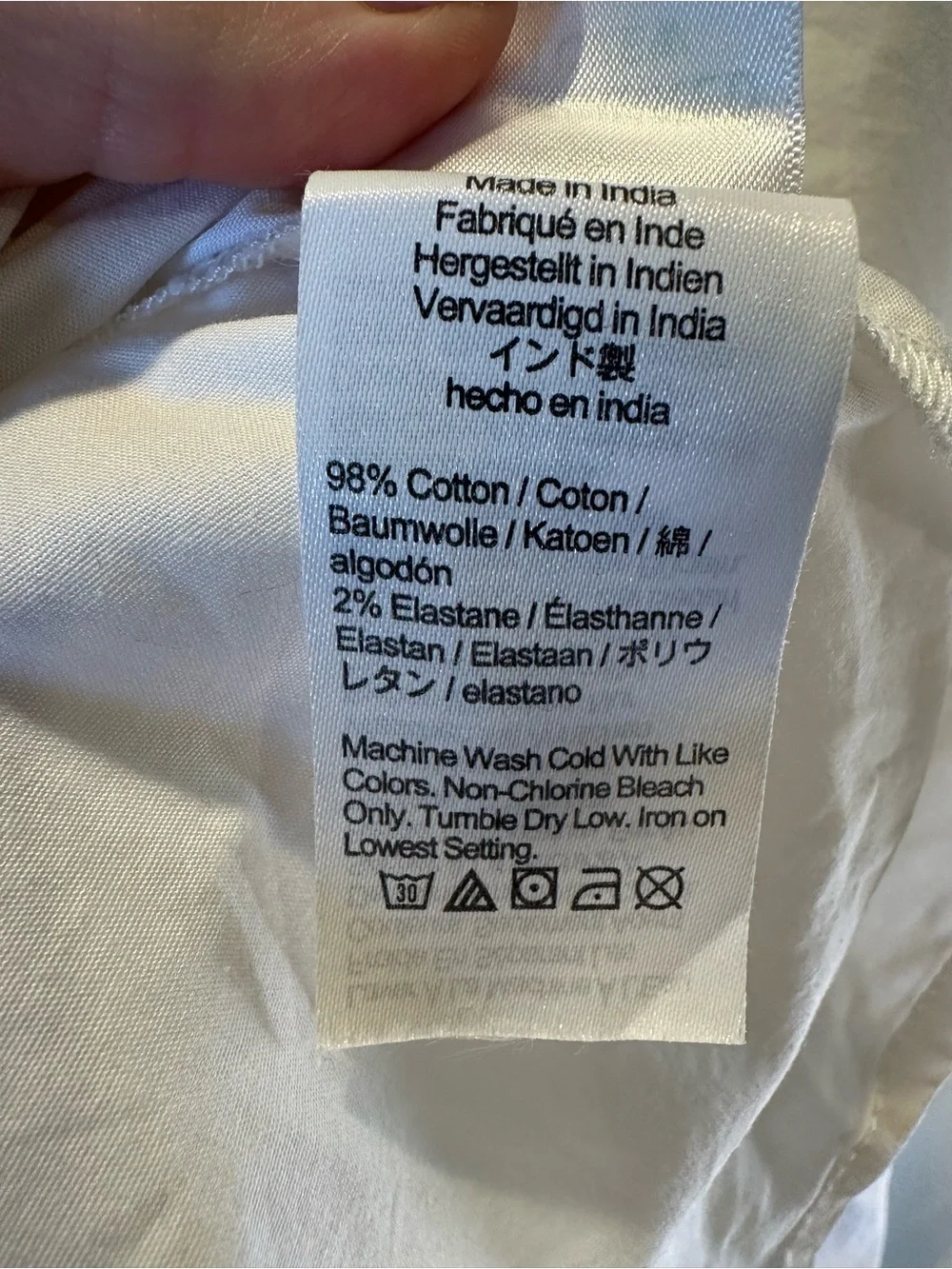 Jcrew White Tie-Back Peasant Blouse - Women's Top stretch cotton classic